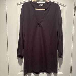 Z Supply Thermal V Neck Mini Dress Size M